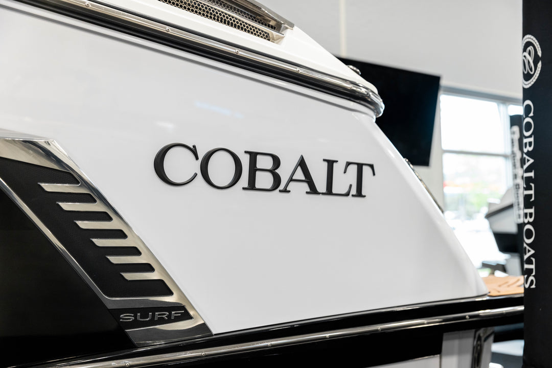 Satin Black Cobalt Emblem